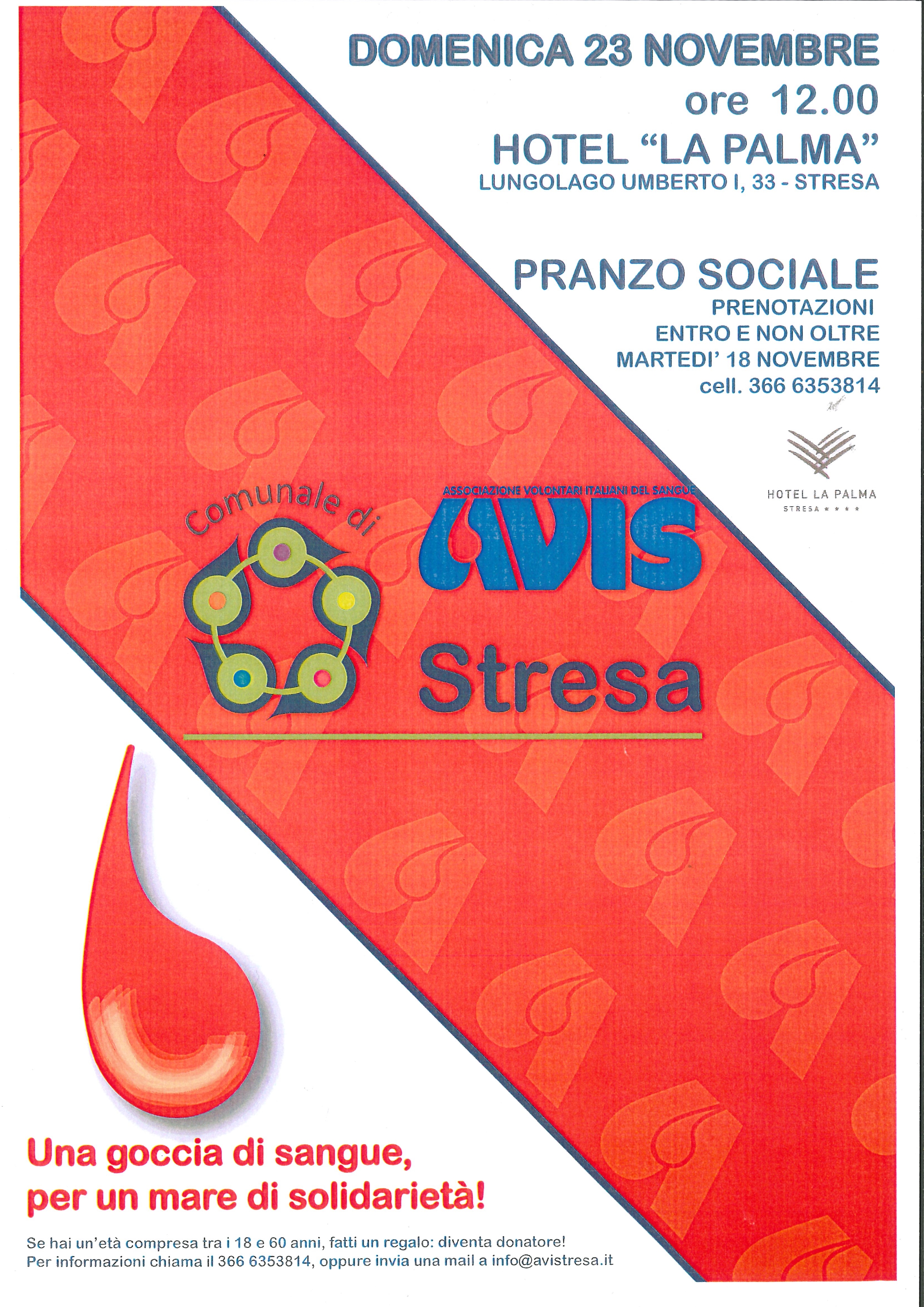 AVIS - Pranzo Sociale